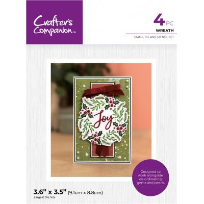 Crafter's Companion A Touch Of Sparkle - Wreath