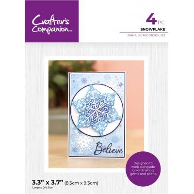 Crafter's Companion A Touch Of Sparkle - Snowflake