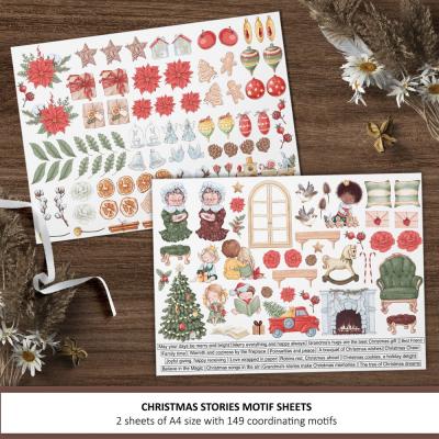 Dress My Craft Christmas Stories - Motif Sheets