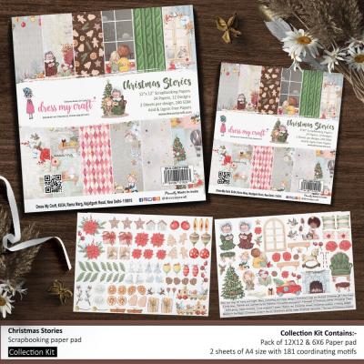 Dress My Craft Christmas Stories - Collection Kit