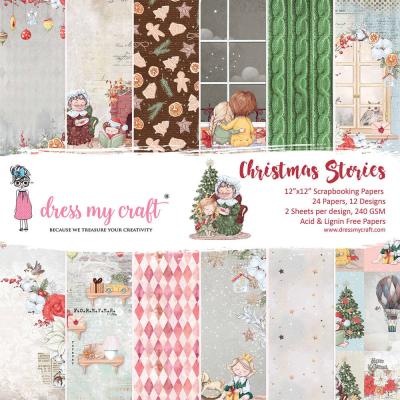 Dress My Craft Christmas Stories - Paper Pad