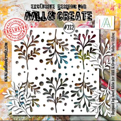 Aall & Create Stencil - Nature Listens