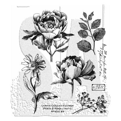 Stampers Anonymous Tim Holtz Stempel - French Garden