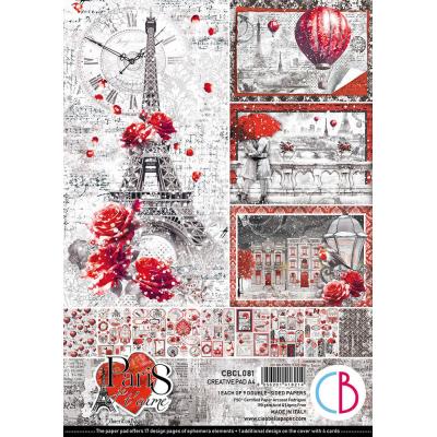 Ciao Bella Paris Je T'aime - Creative Pad