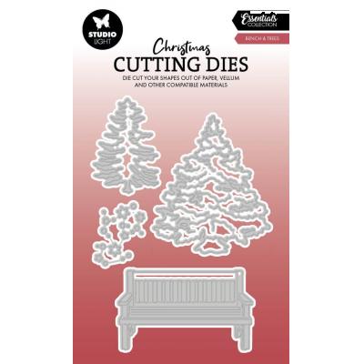 StudioLight Cutting Dies - Bench & Trees