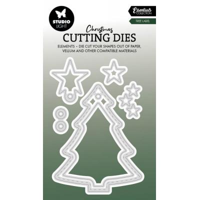 StudioLight Cutting Dies - Tree Label