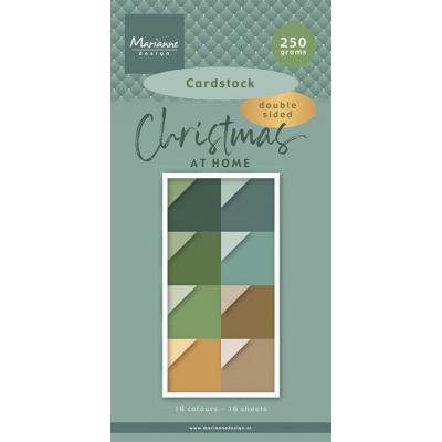 Marianne Design Cardstock - Chistmas at Home