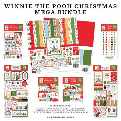 Echo Park Winnie The Pooh Christmas - Mega Bundle