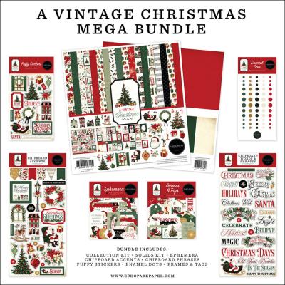 Carta Bella A Vintage Christmas - Mega Bundle