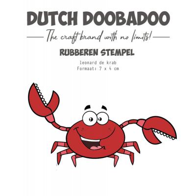 Dutch Doobadoo Stempel - Leonard de Krab