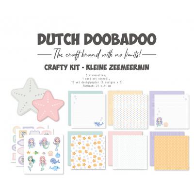 Dutch Doobadoo Crafty Kit - Kleine Zeemeermin