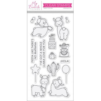 My Favorite Things Stempel - Llama Love