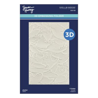 Spellbinders Embossing Folder - Plaster