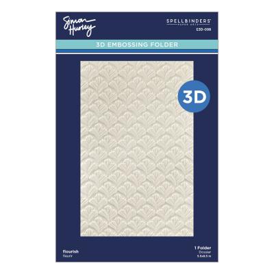 Spellbinders Embossing Folder - Flourish