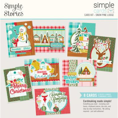 Simple Stories Snow Pine Lodge - Simple Cards Kit