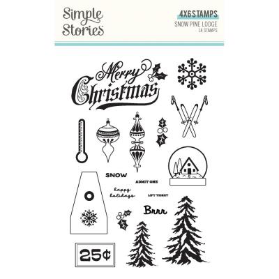 Simple Stories Snow Pine Lodge - Stamps