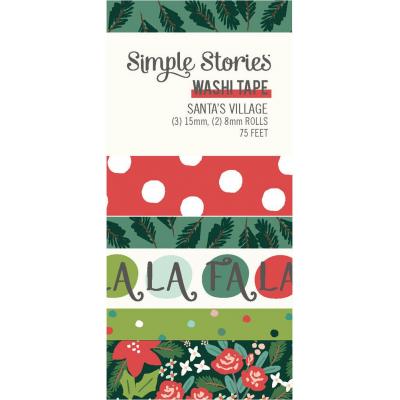 Simple Stories Santa's Village - Washi Tape