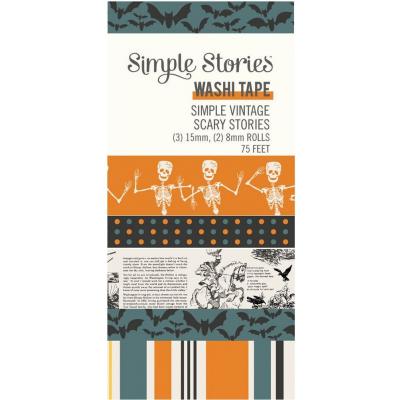 Simple Stories Simple Vintage Scary Stories - Washi Tape