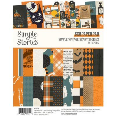 Simple Stories Simple Vintage Scary Stories - Paper Pad