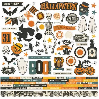 Simple Stories Simple Vintage Scary Stories - Cardstock Stickers