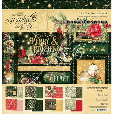 Graphic 45 Merry & Bright - Collection Pack