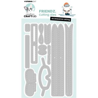 StudioLight Creative Craftlab Friendz Cutting Dies - Accessoires Skiing