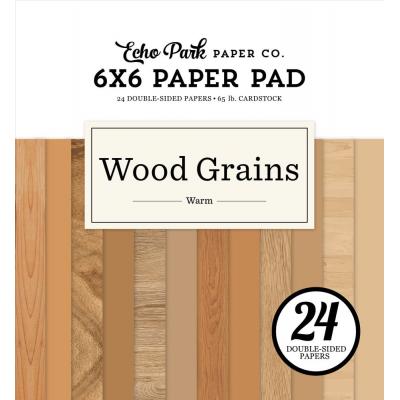 Echo Park Warm Wood Grains - Paper Pad