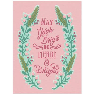 Sizzix Thinlits Jen Long Cutting Dies - Merry & Bright #2