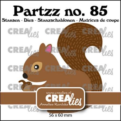 Crealies Cutting Dies - Squirrel