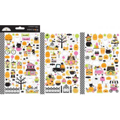 Doodlebug Hey Pumpkin - Mini Icons Stickers