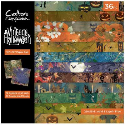 Crafter's Companion Vintage Halloween - Paper Pad