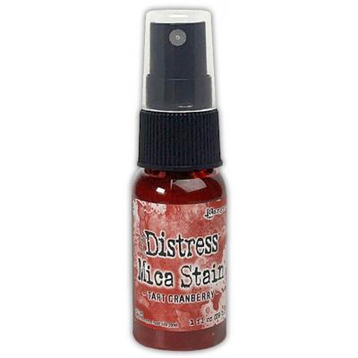 Ranger Tim Holtz Distress Distress Mica Stains Holiday - Tart Cranberry