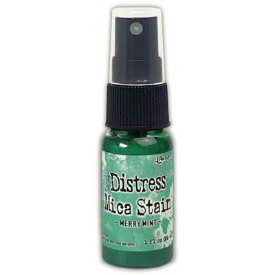 Ranger Tim Holtz Distress Distress Mica Stains Holiday - Merry Mint