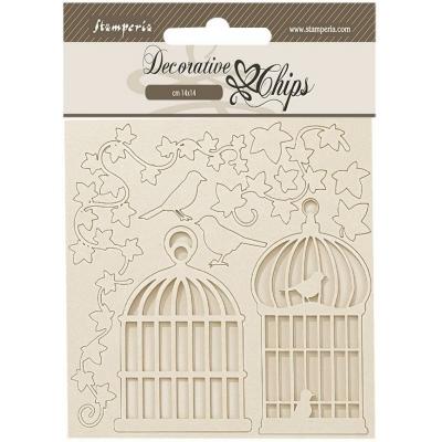 Stamperia Golden Harmony - Cages