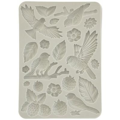 Stamperia Forest Mould - Birds