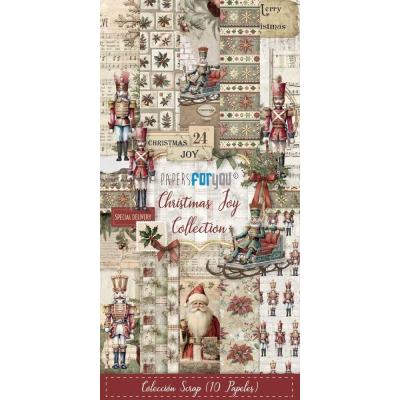 Papers For You Christmas Joy - Slim Scrap Paper Pack