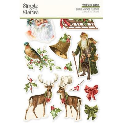 Simple Stories Simple Vintage Yuletide - Sticker Book