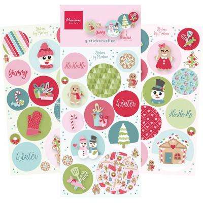 Marianne Design by Marleen Sticker - Christmas Bakery