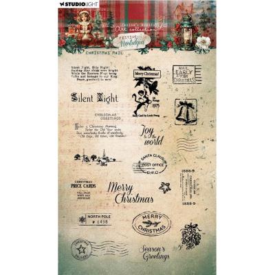 StudioLight Festive Nostalgia Stempel - Christmas Mail