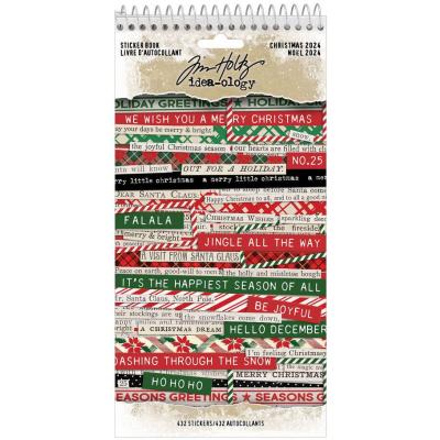 Idea-ology Tim Holtz - Christmas 2024 - Sticker Book