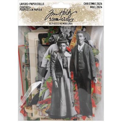 Idea-ology Tim Holtz - Christmas 2024 - Layers + Paper Dolls