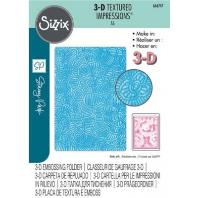 Sizzix 3D Textured Impressions by Stacey Park Cosmopolitan - Sunday in the Park