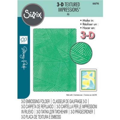 Sizzix 3D Textured Impressions by Stacey Park Cosmopolitan - Down the Line