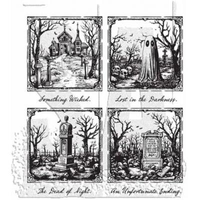 Stampers Anonymous Tim Holtz Stempel - Framed Frights