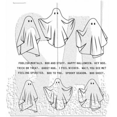 Stampers Anonymous Tim Holtz Stempel - Spooky Spirits