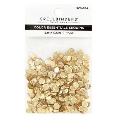 Spellbinders Satin Gold Sequins