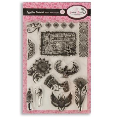 Dawn Bibby Egyptian Treasures Stempel - Majestic Motifs