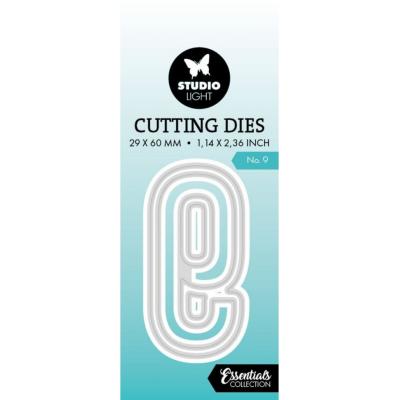 StudioLight Essentials Cutting Die - Number 9