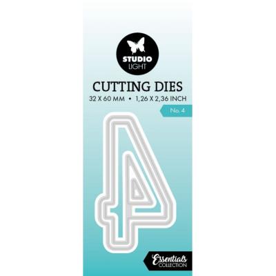 StudioLight Essentials Cutting Die - Number 4