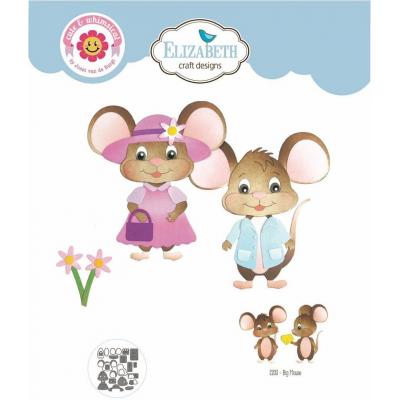 Elizabeth Craft Designs Meet the Mice Dies - Big Mouse